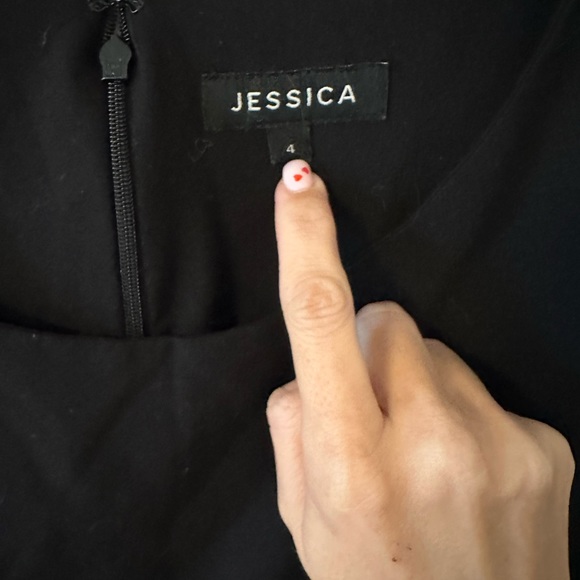 Woman’s Black Suit Dress - Picture 2 of 3